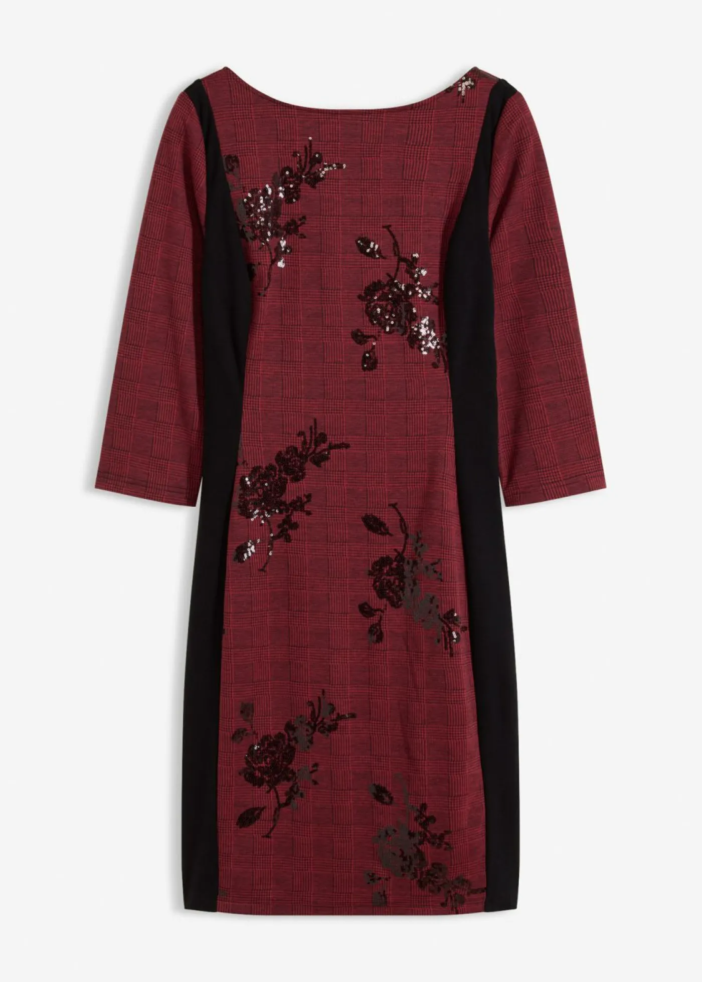Hot Vestido de tubo con bordado de lentejuelas Mujer Vestidos