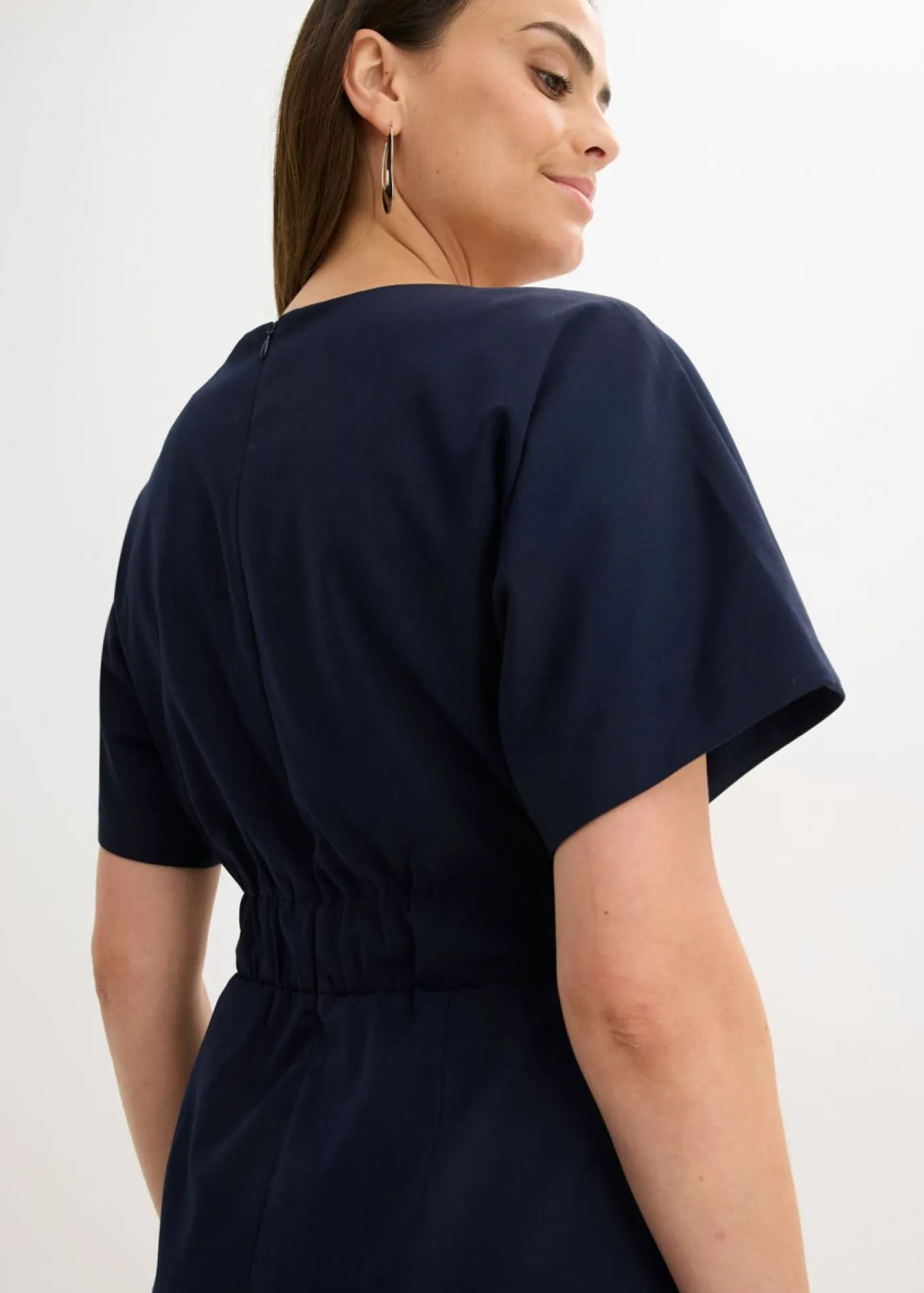 Clearance Vestido de tubo con mangas tipo murciélago Mujer Vestidos