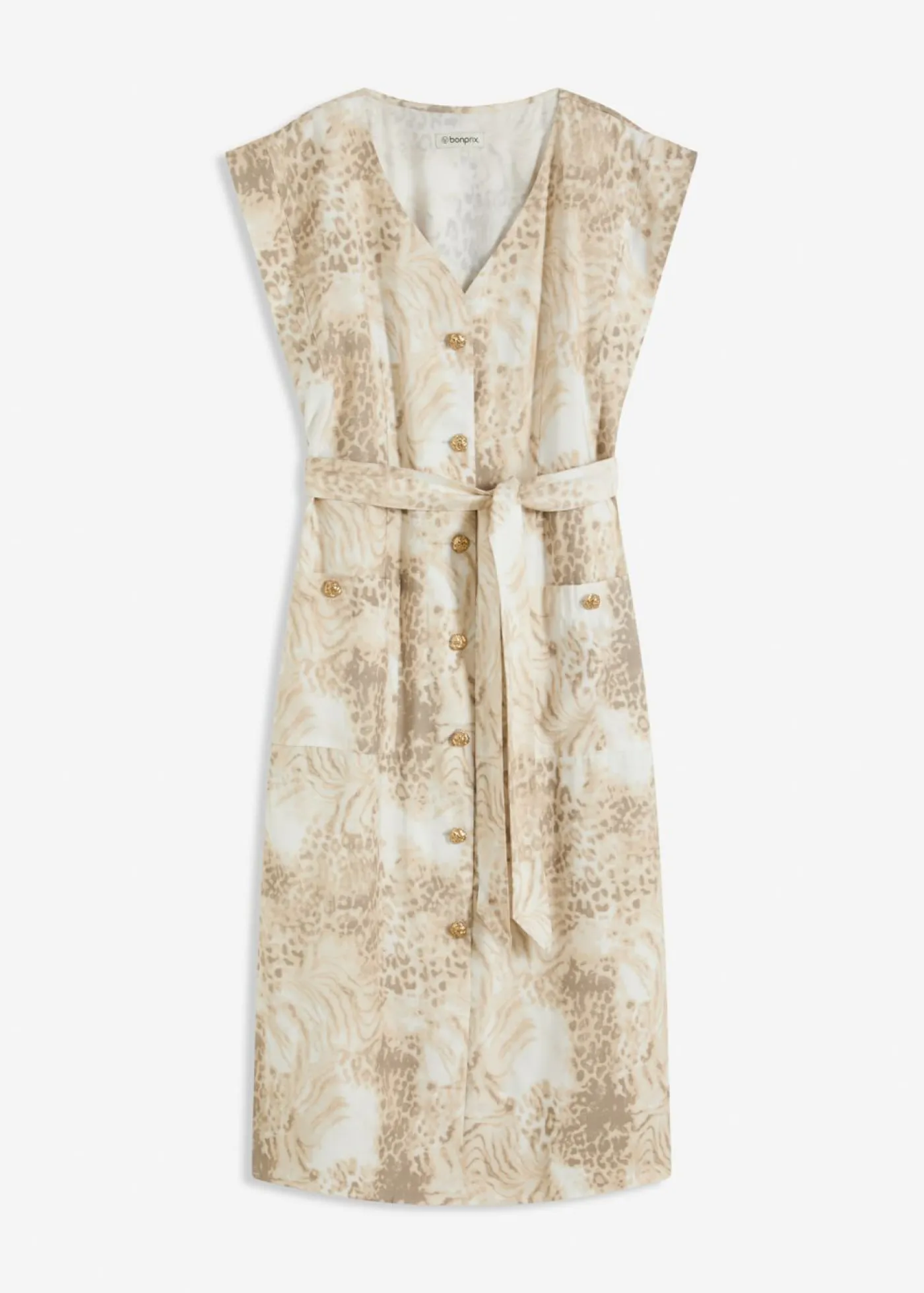 Online Vestido de viscosa con cordón (2 piezas) Mujer Vestidos