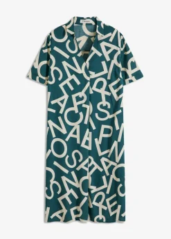 Outlet Vestido de viscosa fluida Mujer Vestidos