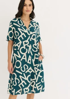 Outlet Vestido de viscosa fluida Mujer Vestidos
