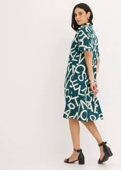 Outlet Vestido de viscosa fluida Mujer Vestidos