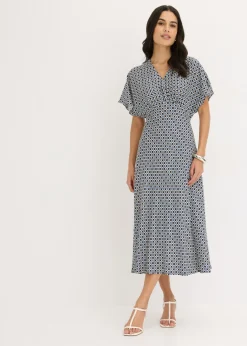 Vestido de viscosa fluida Mujer Vestidos