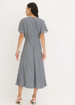 Vestido de viscosa fluida Mujer Vestidos