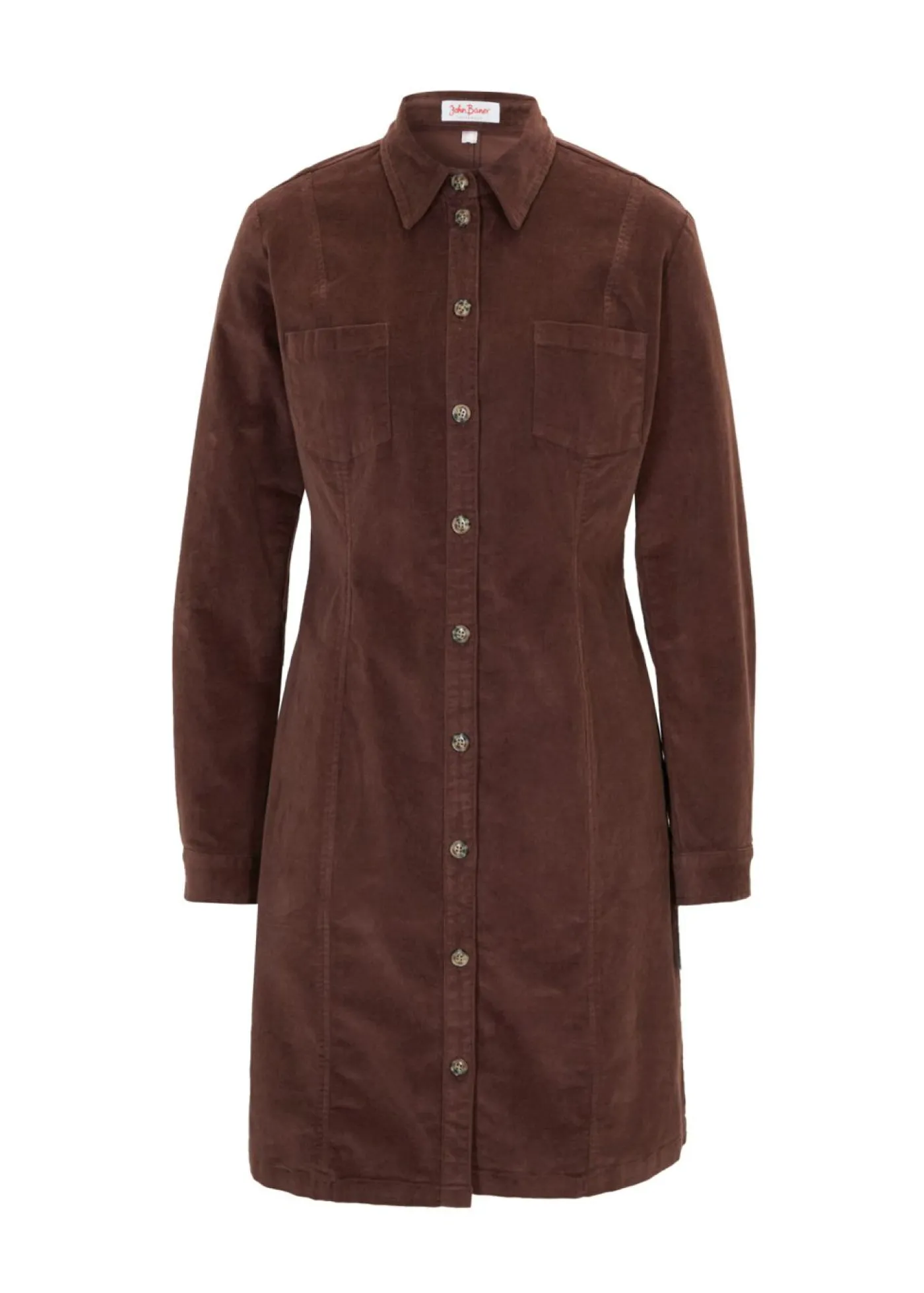 Sale Vestido elástico de pana Mujer Vestidos