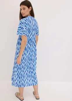 Outlet Vestido estampado con corte de túnica Mujer Vestidos