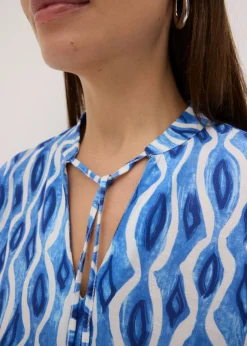 Outlet Vestido estampado con corte de túnica Mujer Vestidos