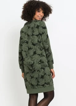 Online Vestido estampado tipo sudadera Mujer Ropa Cómoda|Vestidos