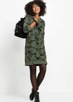Online Vestido estampado tipo sudadera Mujer Ropa Cómoda|Vestidos