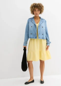 Sale Vestido holgado de muselina de algodón Mujer Vestidos|Novedades