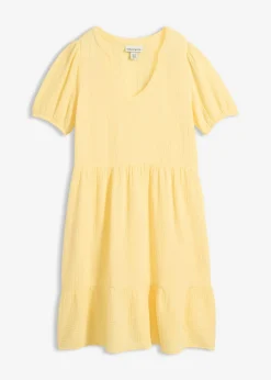 Clearance Vestido holgado de muselina de algodón Mujer Vestidos|Novedades