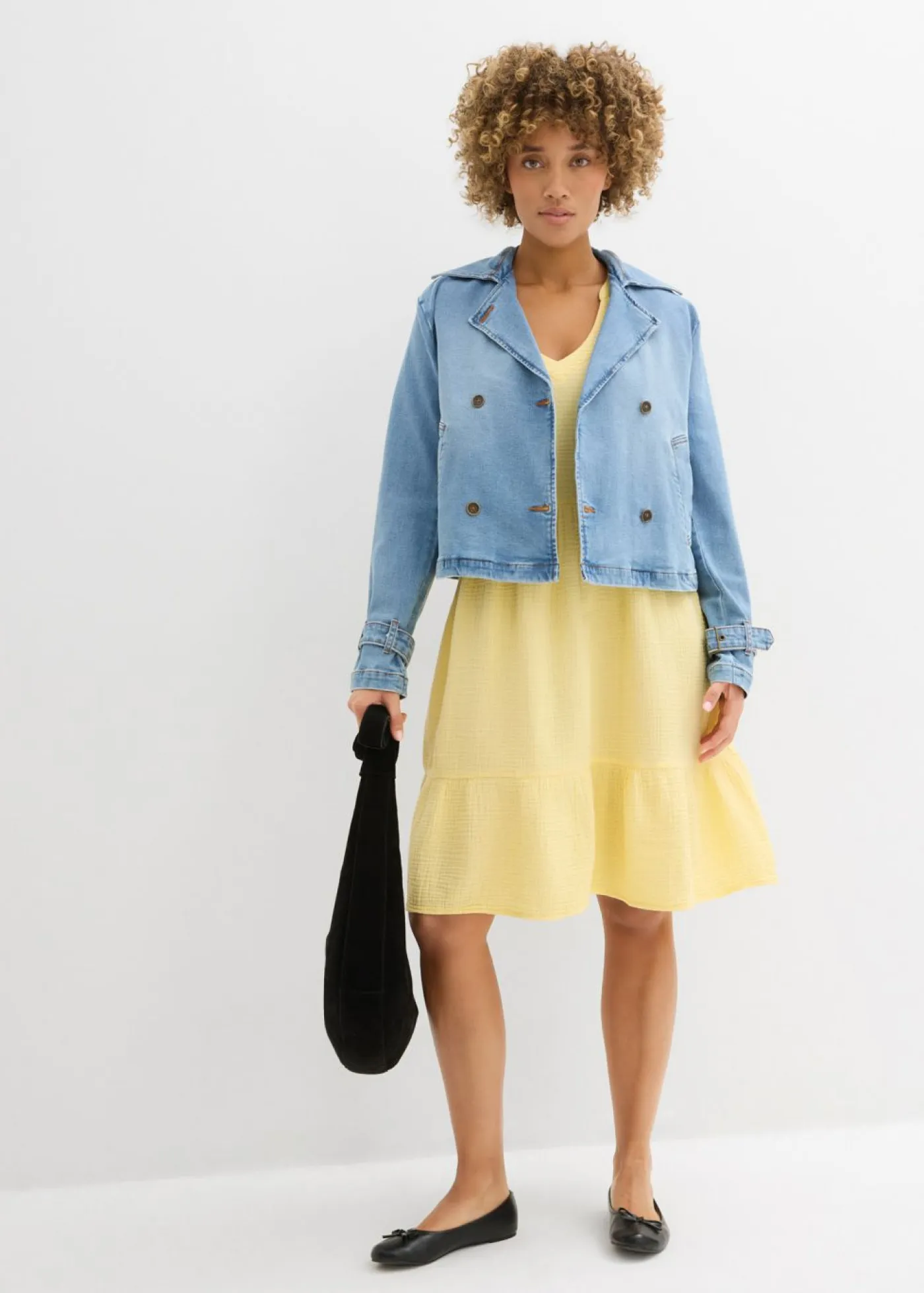 Clearance Vestido holgado de muselina de algodón Mujer Vestidos|Novedades