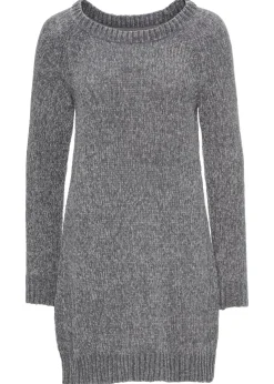Outlet Vestido holgado de punto de chenilla Mujer Vestidos|Ropa De Punto