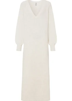 Online Vestido holgado de punto con largo midi Mujer Vestidos|Ropa De Punto