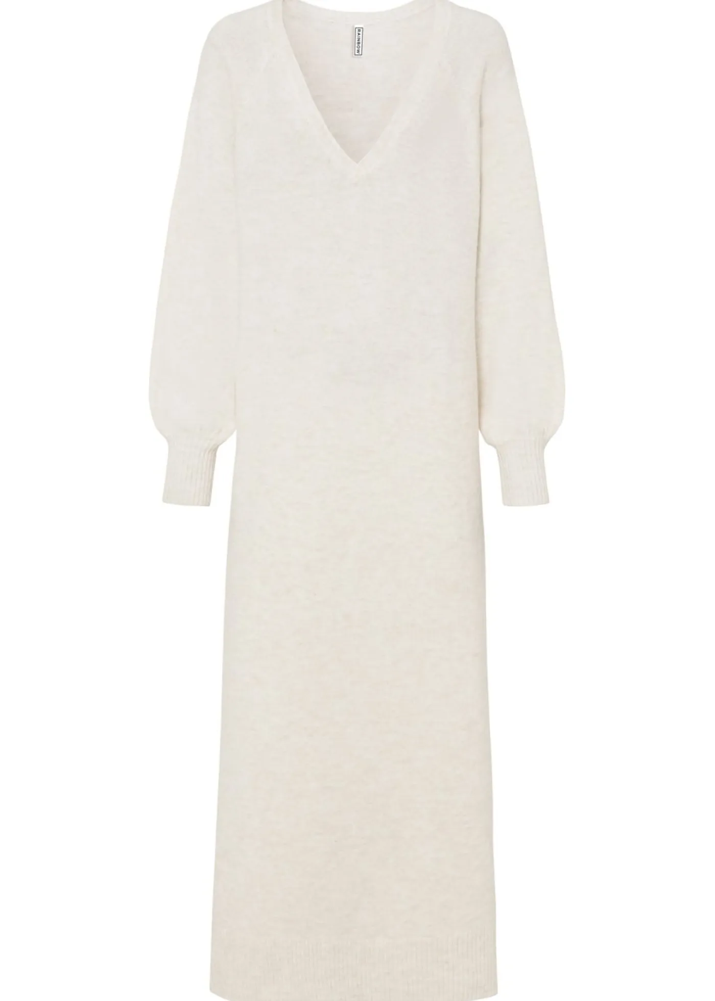 Online Vestido holgado de punto con largo midi Mujer Vestidos|Ropa De Punto