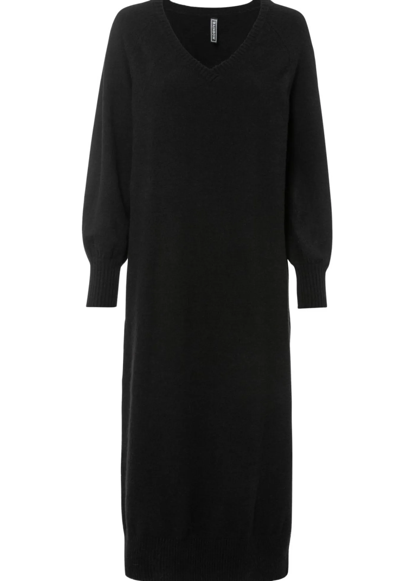 Clearance Vestido holgado de punto con largo midi Mujer Vestidos|Ropa De Punto