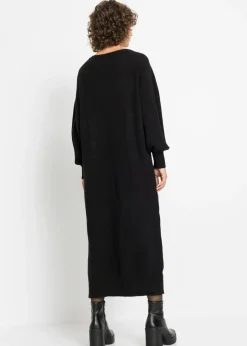 Clearance Vestido holgado de punto con largo midi Mujer Vestidos|Ropa De Punto