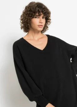 Clearance Vestido holgado de punto con largo midi Mujer Vestidos|Ropa De Punto