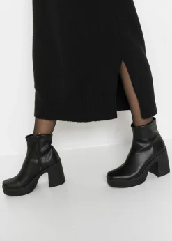 Clearance Vestido holgado de punto con largo midi Mujer Vestidos|Ropa De Punto