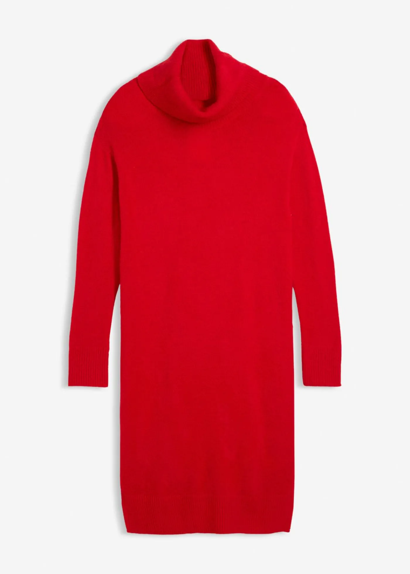 Best Vestido holgado de punto con cuello vuelto Mujer Vestidos|Ropa De Punto