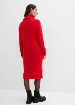 Best Vestido holgado de punto con cuello vuelto Mujer Vestidos|Ropa De Punto