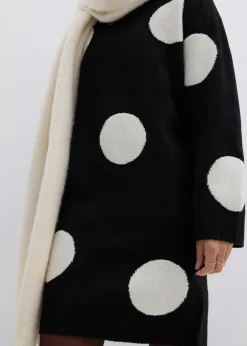 Clearance Vestido holgado de punto con lunares Mujer Vestidos|Ropa De Punto