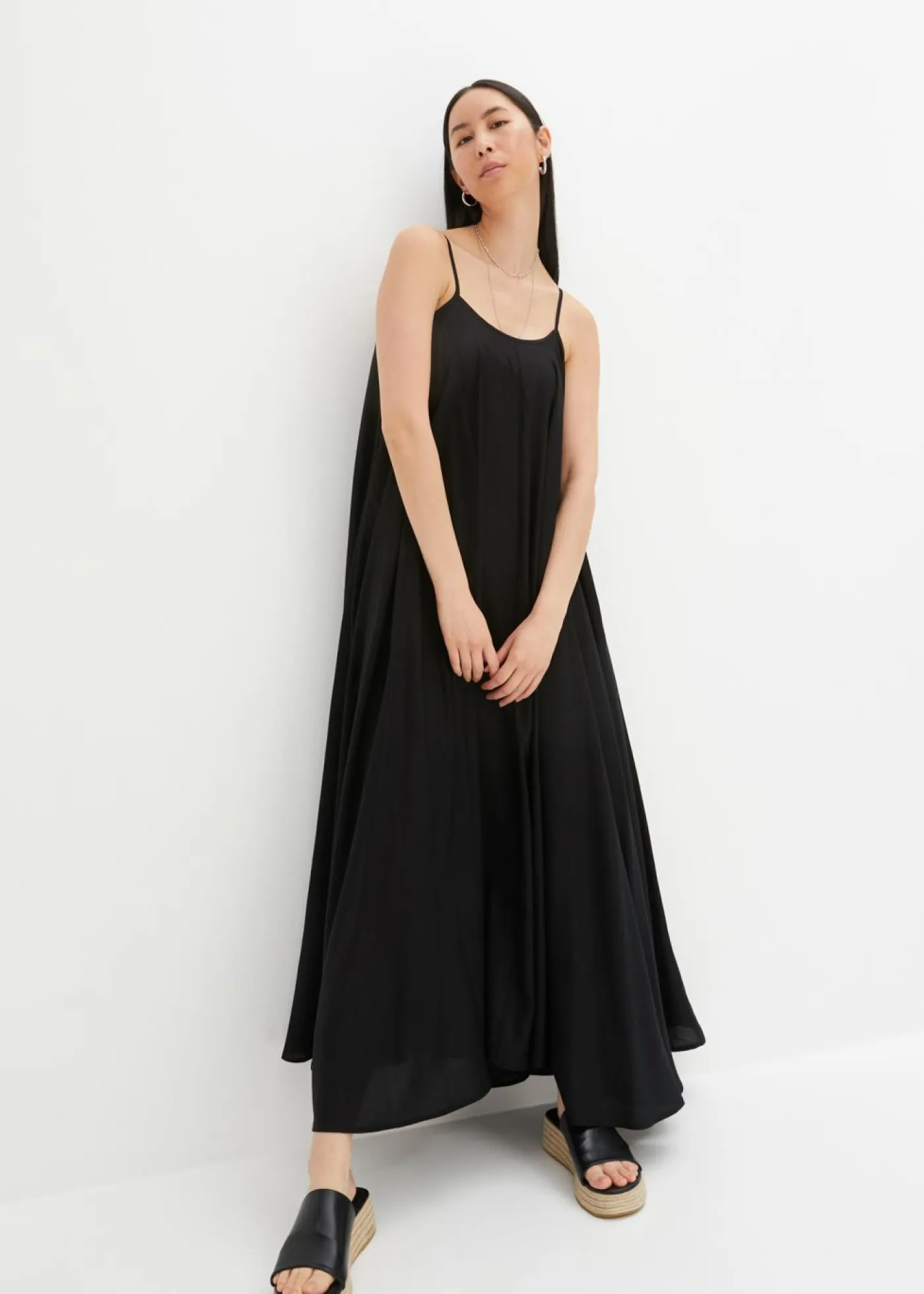 Clearance Vestido largo ancho Mujer Esenciales|Vestidos