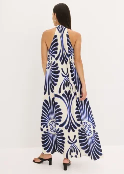 Best Vestido largo ancho de viscosa fluida Mujer Vestidos