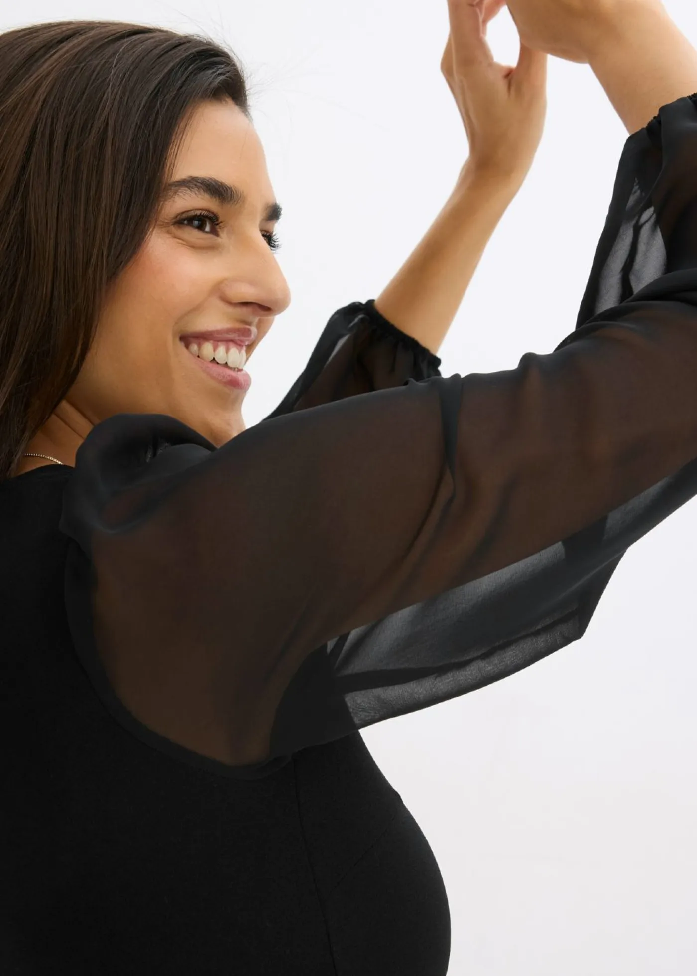 Online Vestido largo con aplicación de piedras brillantes Mujer Vestidos|Ropa Elegante