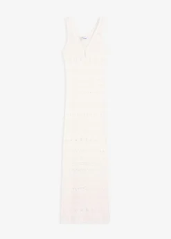 Online Vestido largo con aspecto de ganchillo Mujer Vestidos