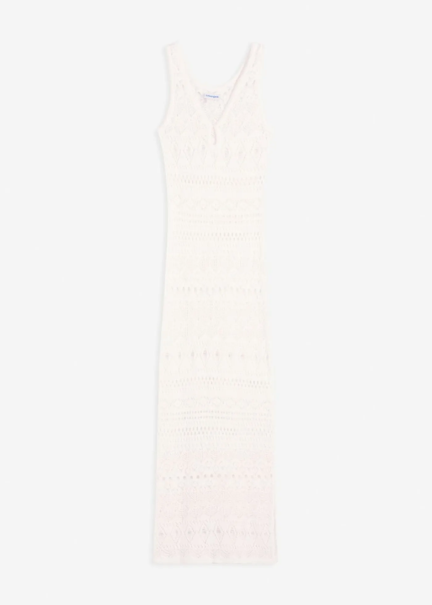 Online Vestido largo con aspecto de ganchillo Mujer Vestidos
