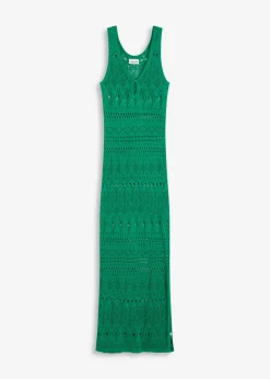 Discount Vestido largo con aspecto de ganchillo Mujer Vestidos