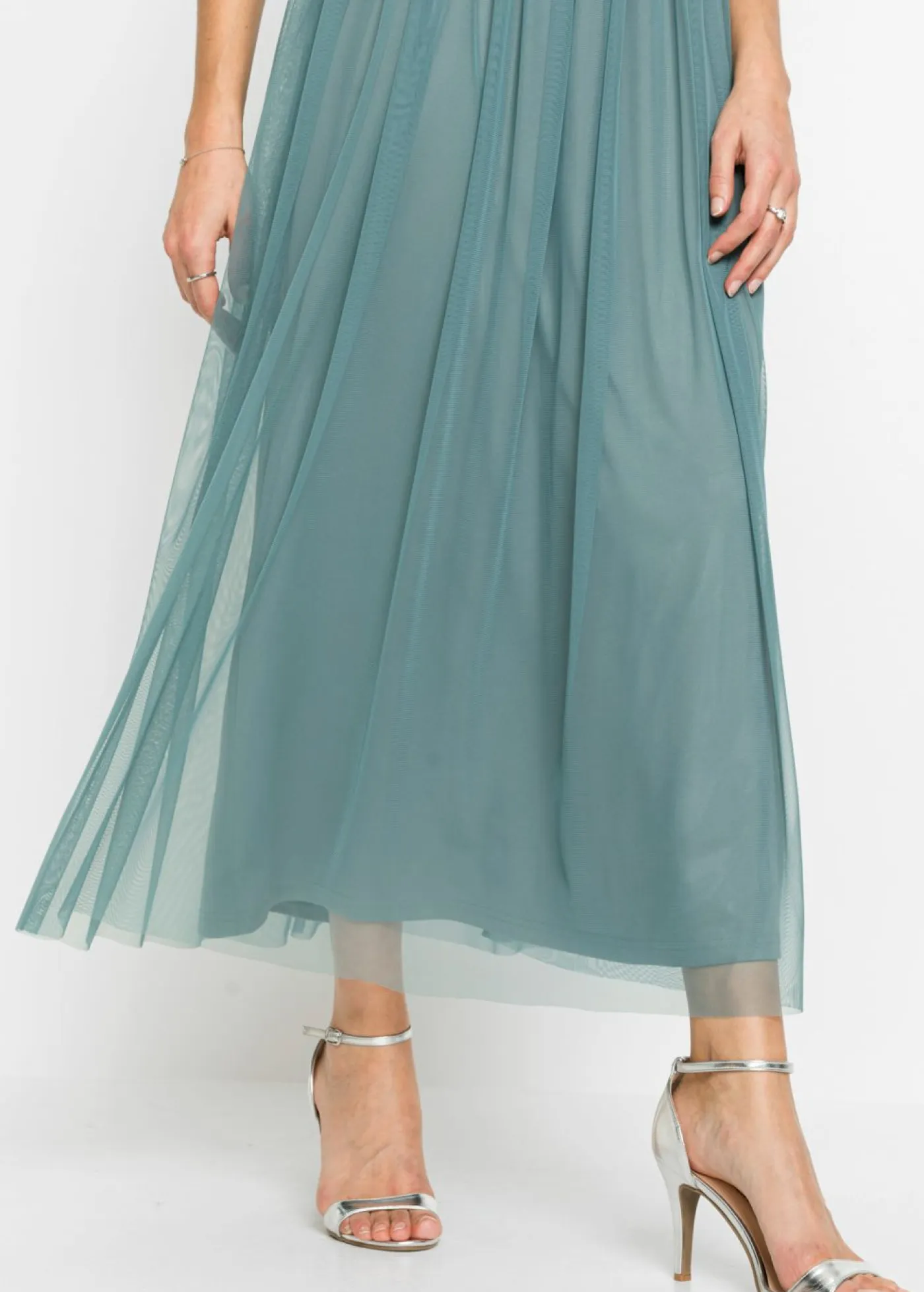 Clearance Vestido largo con bordado de lentejuelas Mujer Vestidos|Ropa Elegante