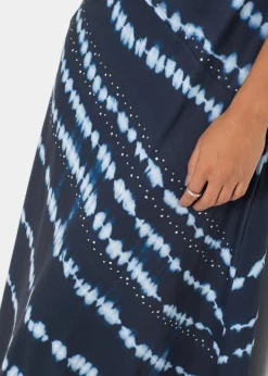 Vestido largo con efecto batik Mujer Vestidos