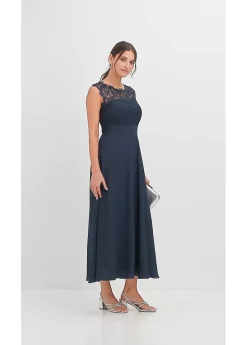 Best Vestido largo con encaje Mujer Tallas Pequeñas