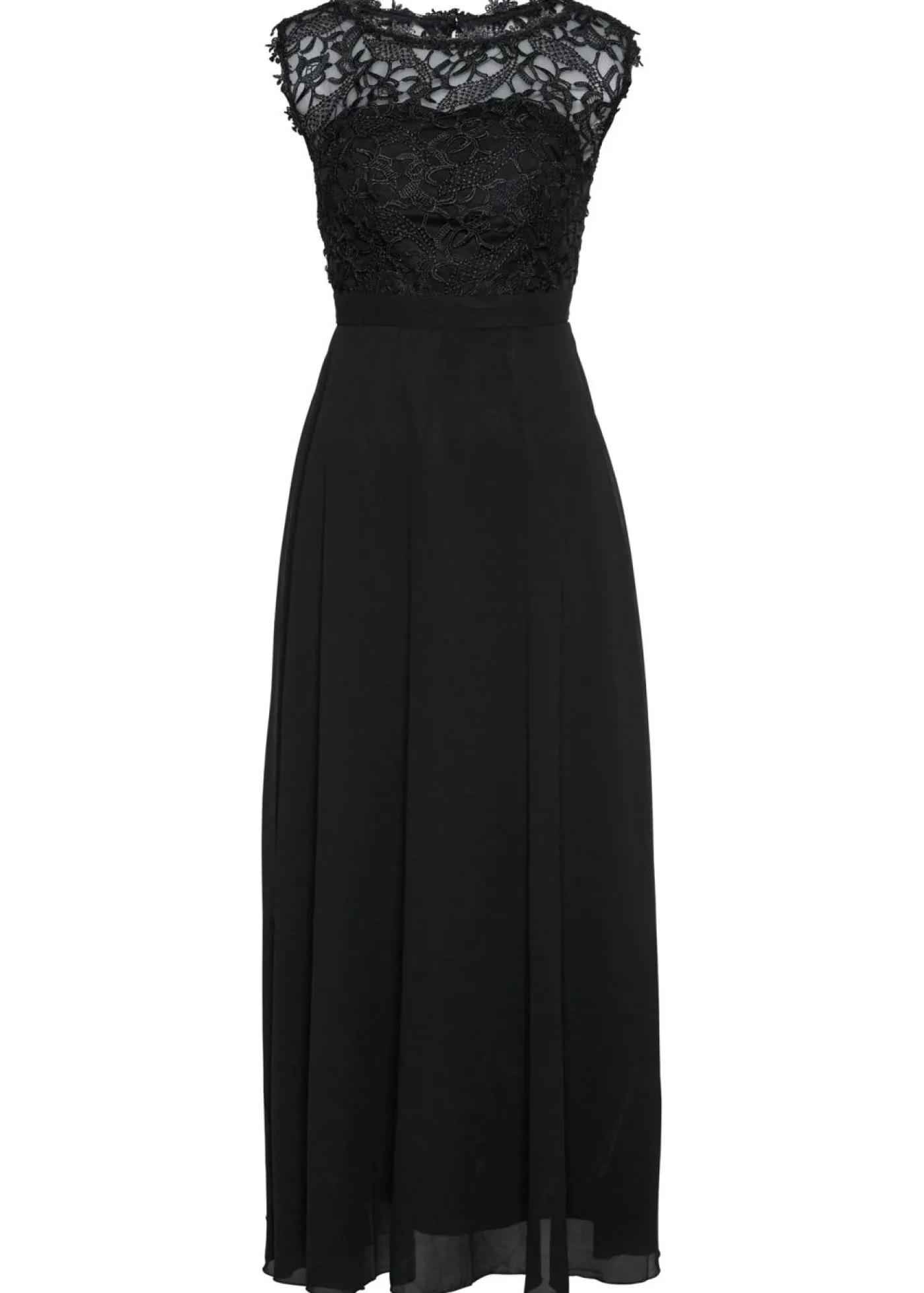 Discount Vestido largo con encaje Mujer Vestidos|Tallas Pequeñas