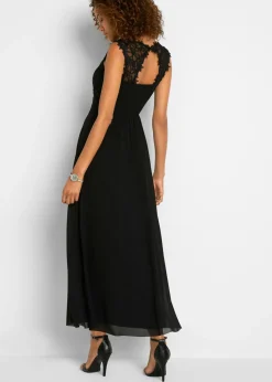 Discount Vestido largo con encaje Mujer Vestidos|Tallas Pequeñas