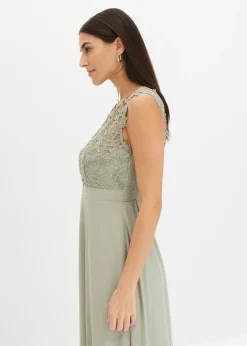 Best Vestido largo con encaje Mujer Vestidos|Tallas Pequeñas