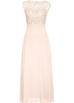 Sale Vestido largo con encaje Mujer Vestidos|Tallas Pequeñas