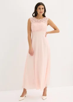 Sale Vestido largo con encaje Mujer Vestidos|Tallas Pequeñas