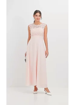 Sale Vestido largo con encaje Mujer Vestidos|Tallas Pequeñas