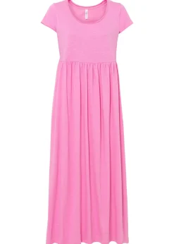 New Vestido largo de algodón orgánico Mujer Vestidos