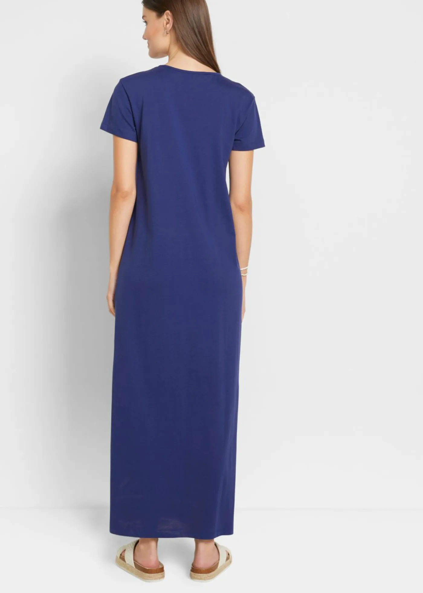 Discount Vestido largo de algodón puro Mujer Básicos|Vestidos