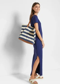 Discount Vestido largo de algodón puro Mujer Básicos|Vestidos