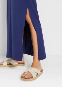 Discount Vestido largo de algodón puro Mujer Básicos|Vestidos