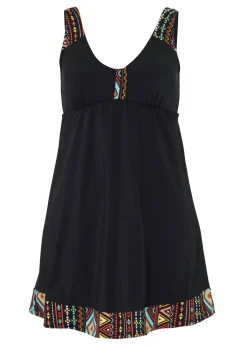 Vestido largo de baño de poliamida reciclada Mujer Trajes De Baño