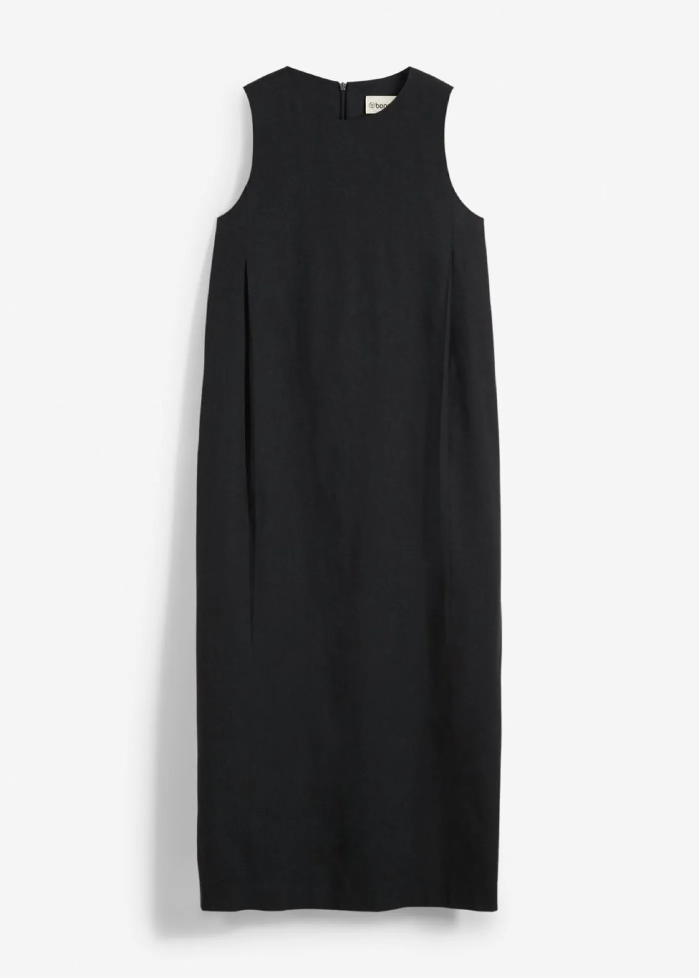 Outlet Vestido largo de mezcla de viscosa con bolsillos Mujer Esenciales|Vestidos