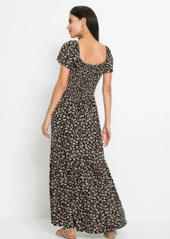 Clearance Vestido largo de mezcla de viscosa Mujer Vestidos|Tallas Pequeñas