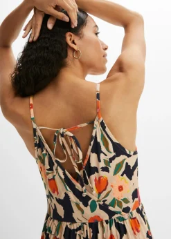 Clearance Vestido largo de mezcla de viscosa suave Mujer Vestidos