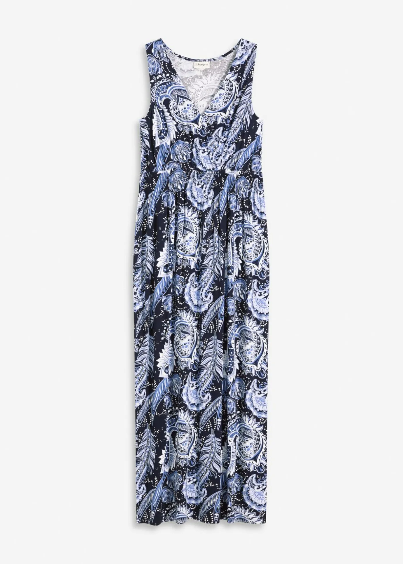Sale Vestido largo de mezcla de viscosa suave Mujer Vestidos|Novedades